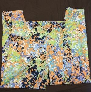 Fabletics Powerhold Cropped Patterned Leggings